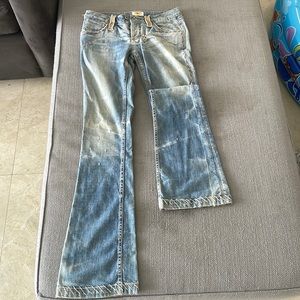 Antik Jeans Size 25 - as is (one belt loop unsown- see last pic)